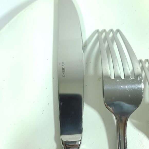 Oneida Pebblebrook Silverware Single Set Of Five Pices - Picture 5 of 7